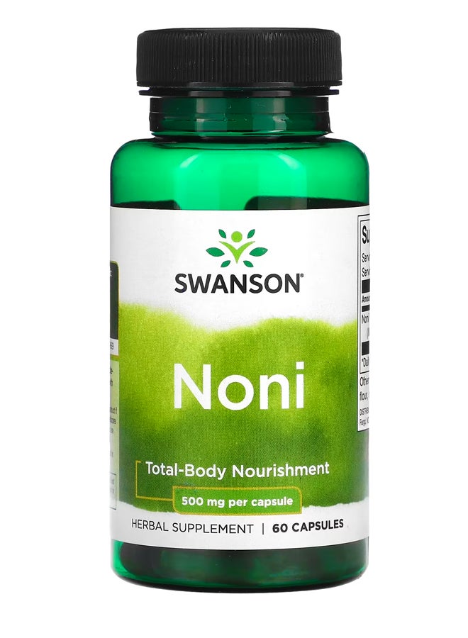 سوانسون النوني ، 500 ملجم ، 60 كبسولة