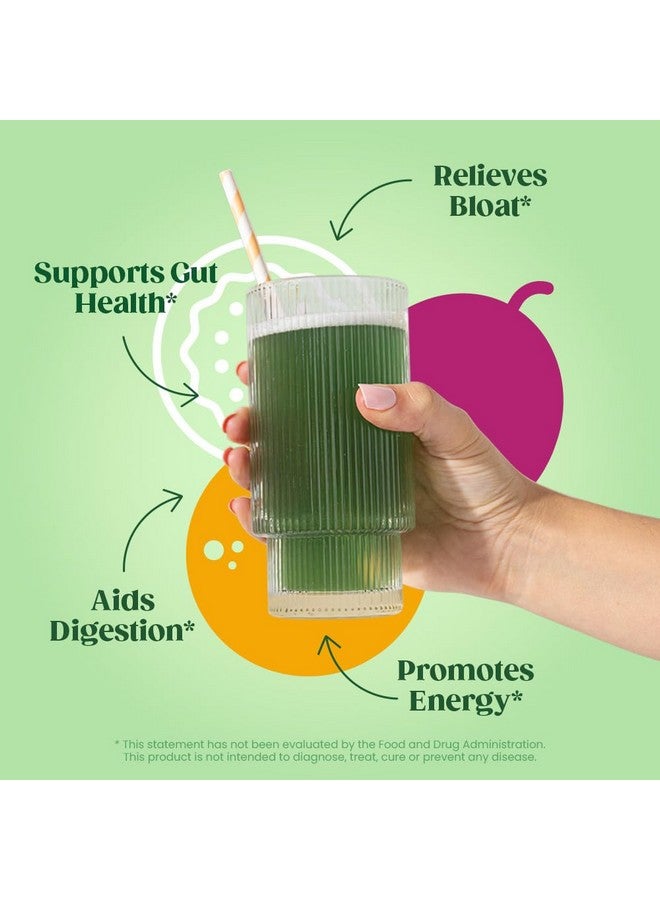 Bloom Nutrition Superfood Greens Powder, Digestive Enzymes with Probiotics and Prebiotics, Gut Health, Bloating Relief for Women, Chlorella, Juice Mix w/Beet Root Powder, 30 SVG, Orange Passionfruit - Image 3