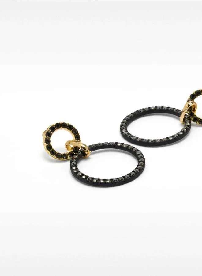 PARFOIS Multicolour Earrings with crystals for Women | Best Price UAE