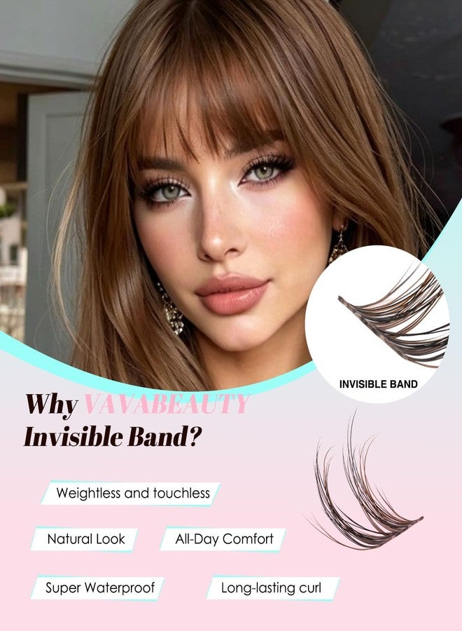 فافابيوتي مجموعة رموش VAVABEAUTY الطبيعية، رموش موكا خفيفة - Image 4