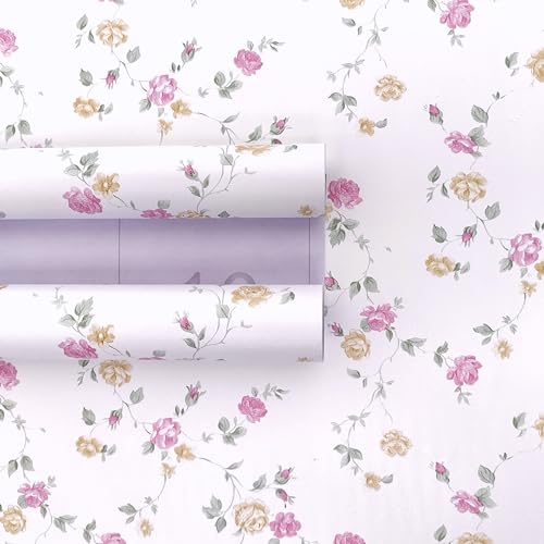 ROSASTELLA Self Adhesive Decorative Peel Stick Waterproof Wallpaper Wall Decor Removable Wall Paper for Living Room Hall Decoration PVC Vinyl DIY Contact Paper 45x304cm - Image 3