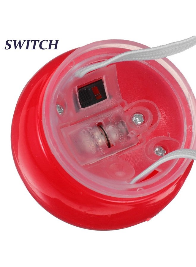 STOBOK Red Nose, 5Pcs Clown Nose Led Red Noses Lighted Circus Clown Nose Glowing Clown Noses Clown Nose Dress Up Props For Halloween, Christmas, Party Cosplay Props - Image 4