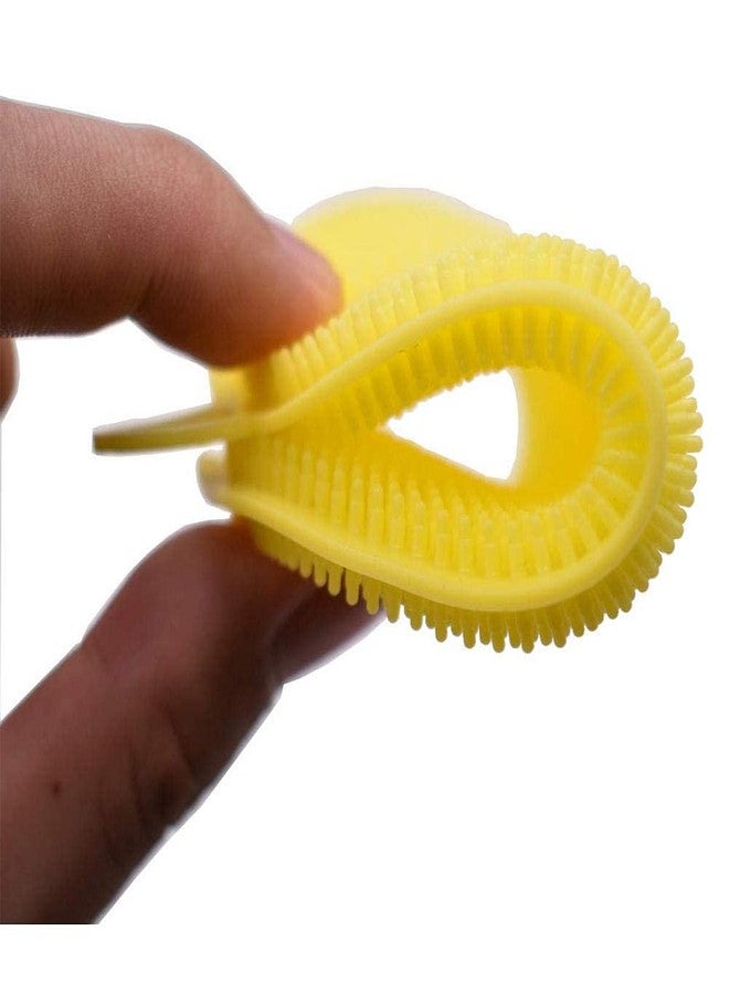 NestPlay Pack of 7 Silicone Sponge Dish Brush Food Grade Bpa Free Reusable Rubber Sponges Dishwasher Safe&Dry Fast for Kitchen Dish Dishes Fruits Vegetables Washing&Cleaning - Image 3