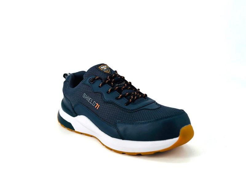 Shield ENDURA CT MESH Men’s Blue Safety Shoes | Lightweight Composite Toe, Composite Plate, Slip-Resistant, ESD Protection - Image 3