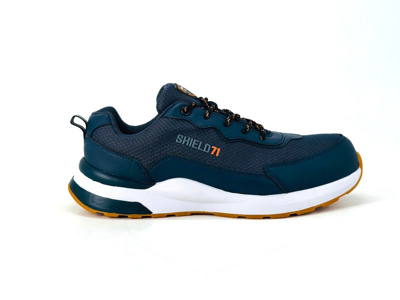 Shield ENDURA CT MESH Men’s Blue Safety Shoes | Lightweight Composite Toe, Composite Plate, Slip-Resistant, ESD Protection - Image 1