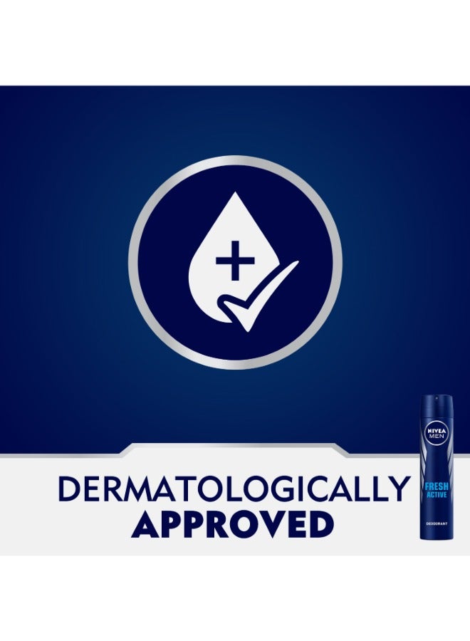 نيفيا مزيل العرق فريش أكتيف يدوم 48 ساعة 200ملليلتر - Image 5