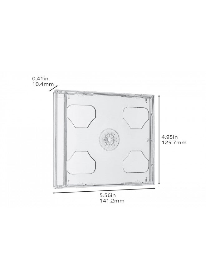 Premium Life 10 STANDARD Clear Double CD Jewel Case  - Image 4