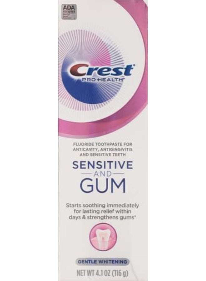 Crest Pro-Health Gum And Sensitivity, Sensitive Toothpaste, Gentle Whitening, 120ml - Image 2