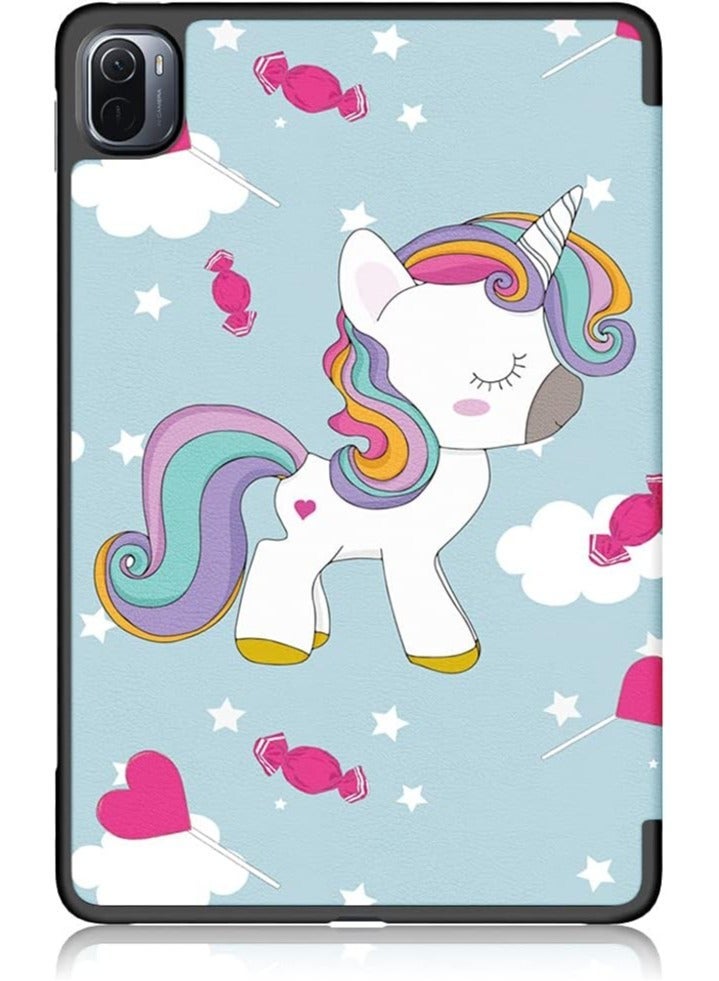 Arabest Tablet Case for Xiaomi Mi Pad 5 / Mi Pad 5 Pro （11inch）2021 Folding PU Leather Smart Cover With Wake Sleep (Color horse) - Image 2