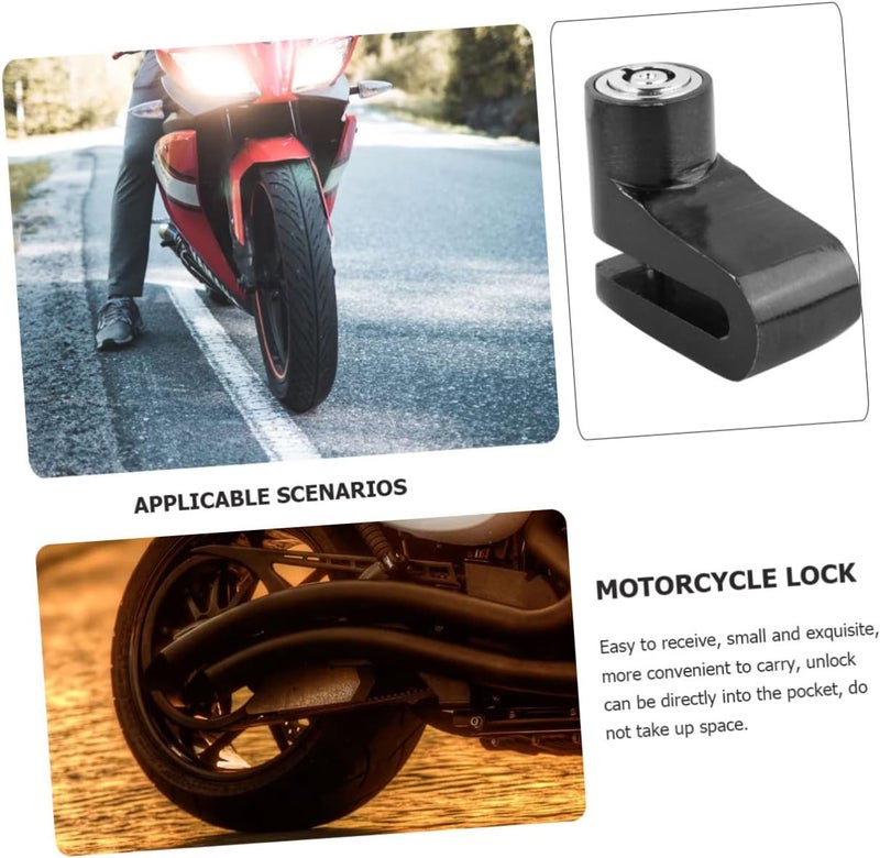 BESPORTBLE Motorcycle Lock Disc Brake Alarm Lock Disc for Motorcycle Scooter Security Theft - Image 2