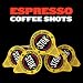 SToK Espresso Coffee Shots Black Unsweetened Dark Roast Coffee Use for Lattes Americanos 044 fl oz 264 Count - Image 4