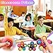 SCIONE 24 Pcs Tie Dye Fidget Spinners Sensory Toys for Kids Flower Simple Dimple Hand Spinners Stress Relief Bulk Fidget Packs Goodie Bag Fillers Classroom Prizes Birthday Party Favors - Image 3