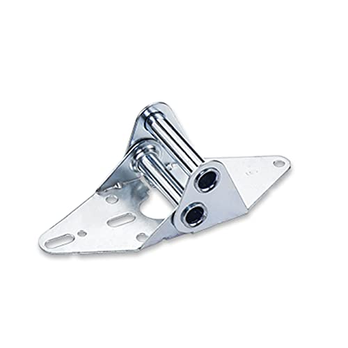 Wulankd 2 Packs Garage Door Hinges #4 with Galvanized Finish - Heavy Duty 14 Gauge Steel, Suitable for Residential/Light Commercial Garage Door Replacement - Image 3
