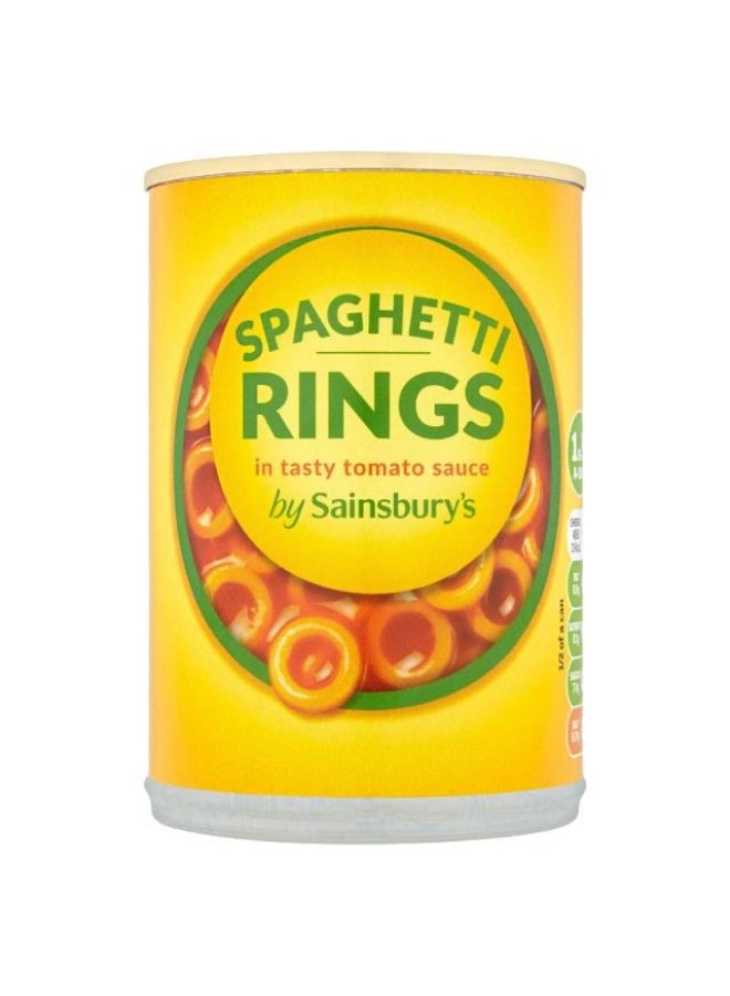 Spaghetti Rings, In Tomato Sauce - 400g, UK