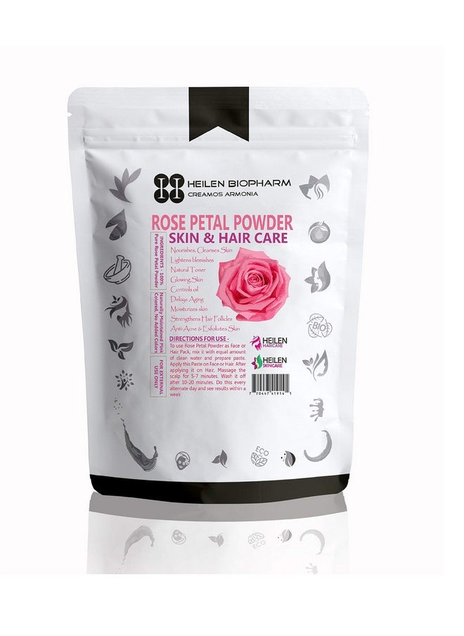 Heilen Biopharm Pink Rose Petal Powder 100 G Pack Of 1 For Body Nourishment  - Image 1