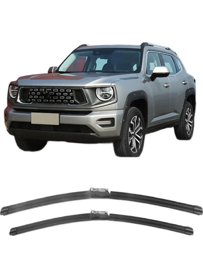 Ou Ji Ouji Changcheng Harvard Big Dog Boneless Wiper Blade, Windshield Wiper, Original Size, A-Grade Rubber Strip - Image 2