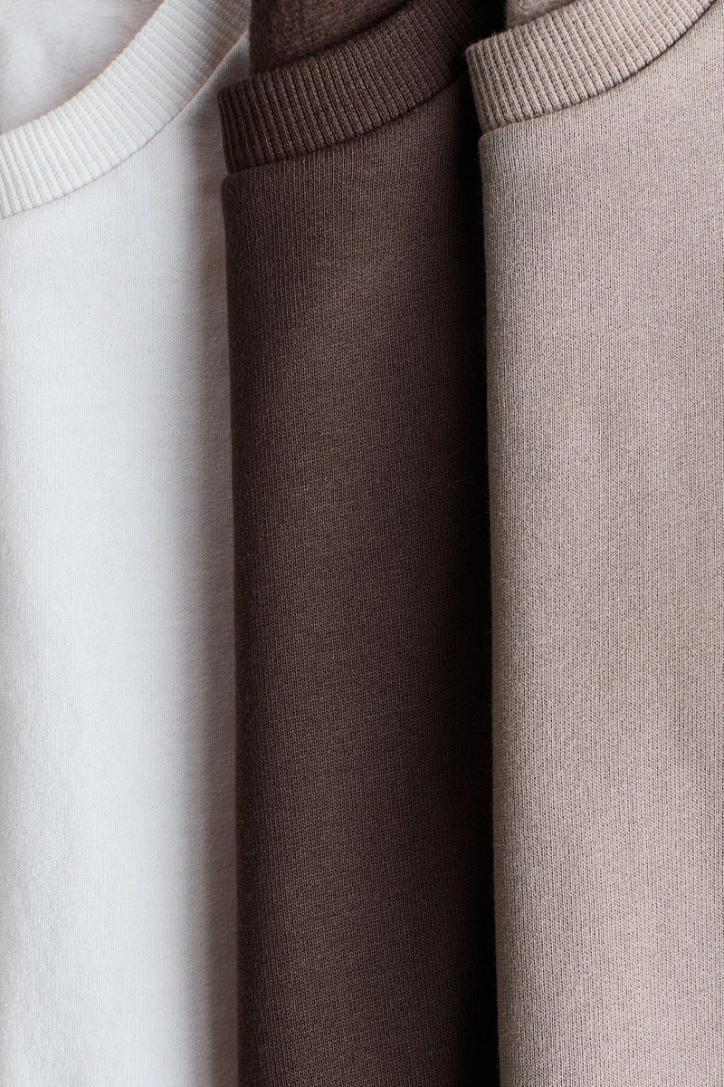 اتش اند ام بلوزة من القطن السميك - عبوة من 3 قطع