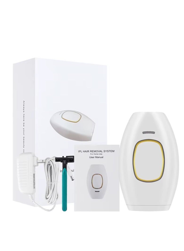 Loquat Laser Hair Removal Device for Women,Painless Permanent Full Body Facial Upper Lip Bikini Line Armpits Legs Arms Face Lazer Safeu0026Long-Lasting - Image 1