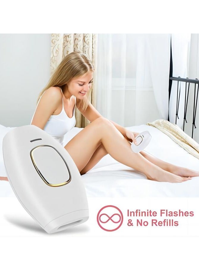 Loquat Laser Hair Removal Device for Women,Painless Permanent Full Body Facial Upper Lip Bikini Line Armpits Legs Arms Face Lazer Safeu0026Long-Lasting - Image 3