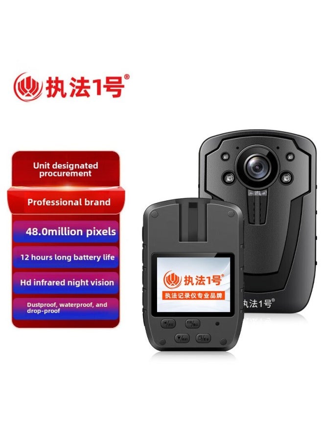 Generic Law Enforcement No.1 DSJ-C8 Law Enforcement Recorder 1296P HD Night Vision Video Motion Camera Recorder-Body Color:16 Hours Long Battery Life Version (32g)  - Image 1
