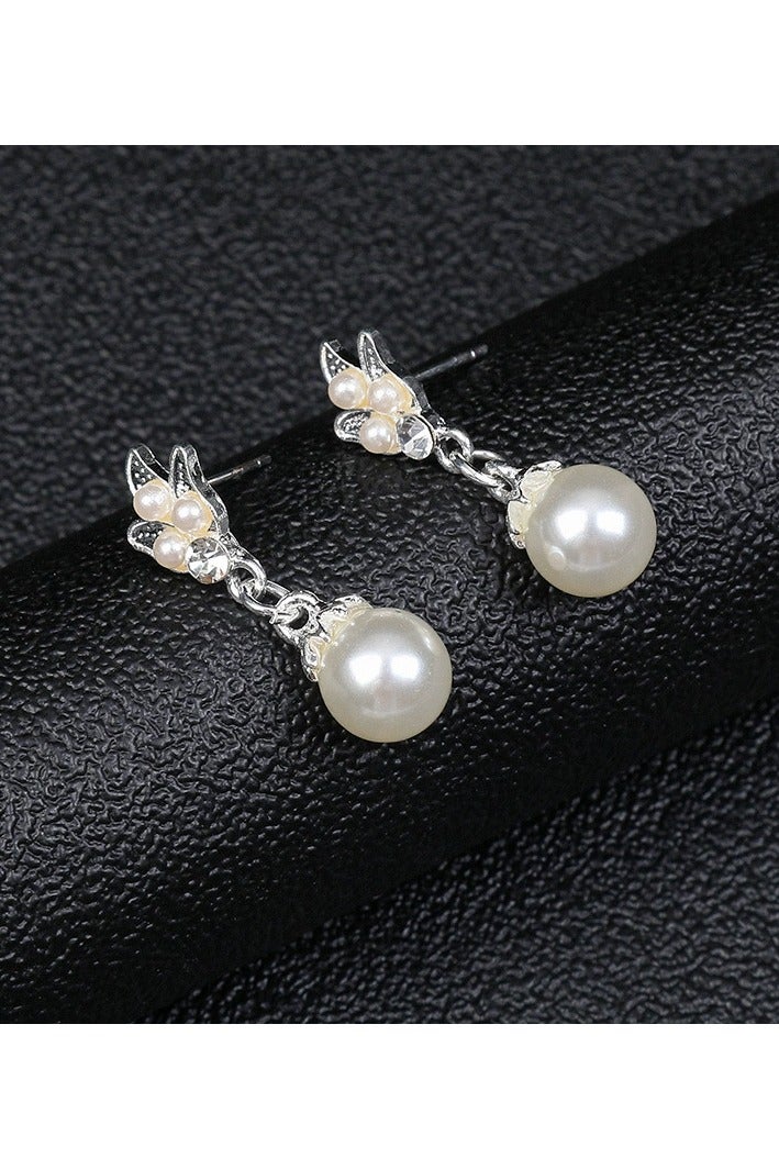 Goolsky New Fashion Pearl Flower Jewelry Set for Women | Trendy Necklace & Earrings | Electroplated Alloy | Hot-Selling Western Style Accessories  - Image 5