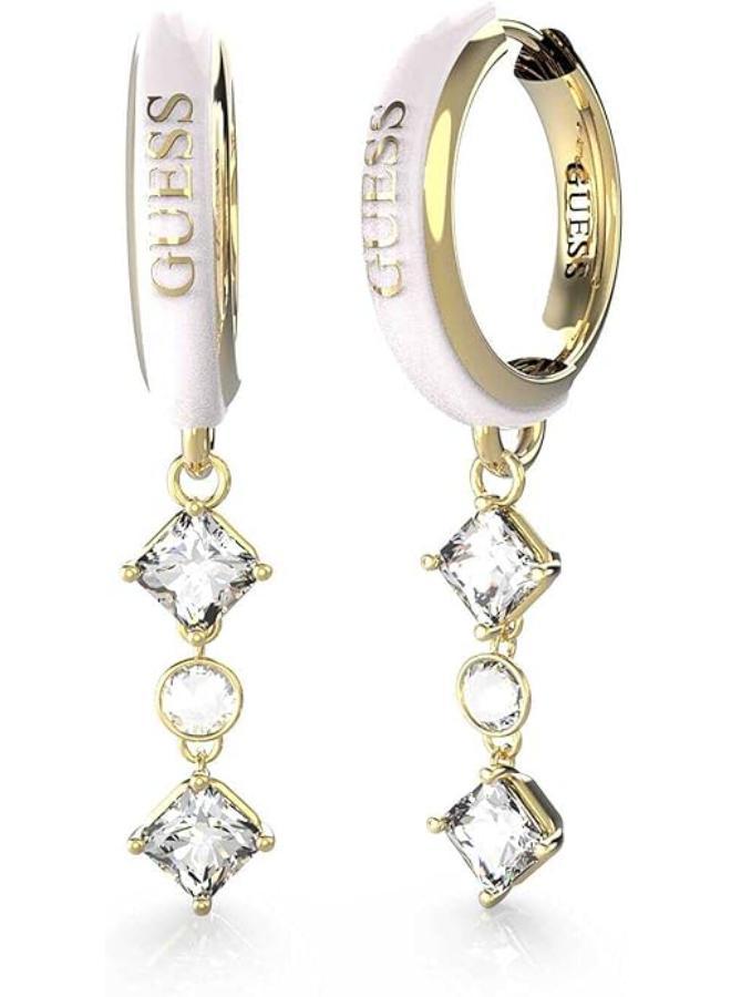 GUESS 30MM WHITE HUGGIES - Image 1