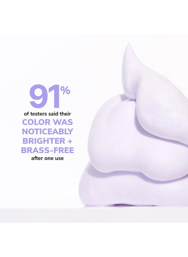 كولور واو رغوة تصفيف الشعر COLOR WOW للتحكم في اللون البنفسجي - تزيل على الفور اللون النحاسي والدرجات الصفراء من الشعر الأشقر والرمادي، خالية من الكحول والتجعيد. - Image 2