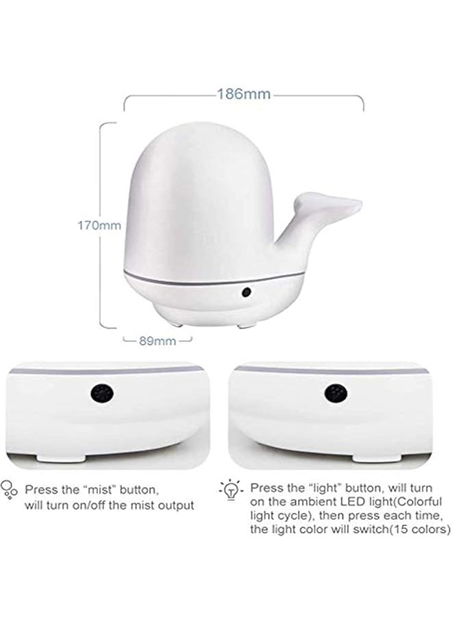 Arabest - Essential Oil Diffuser Essential Oils Aromatherapy Diffuser Cool Mist Humidifier With 7 Led Colors Lights 2 Mist Mode Waterless Auto Shut Off For Home Office And Bedroom（200Ml） - Image 1