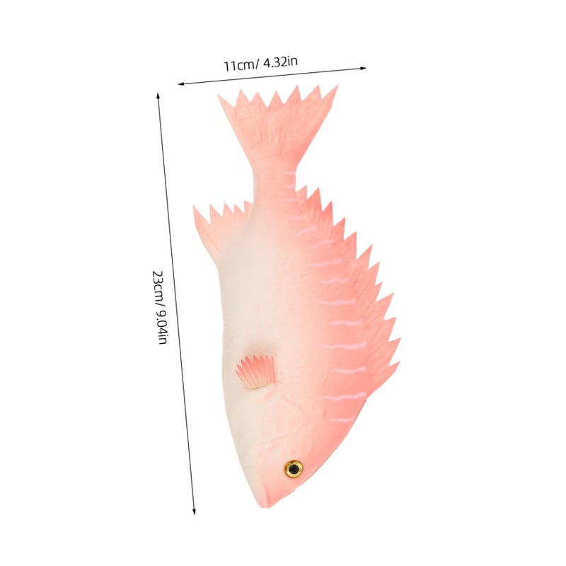 Lifelike Artificial Fish Set for Kitchen Decor Food Display Photography Aquatic Theme - Image 3