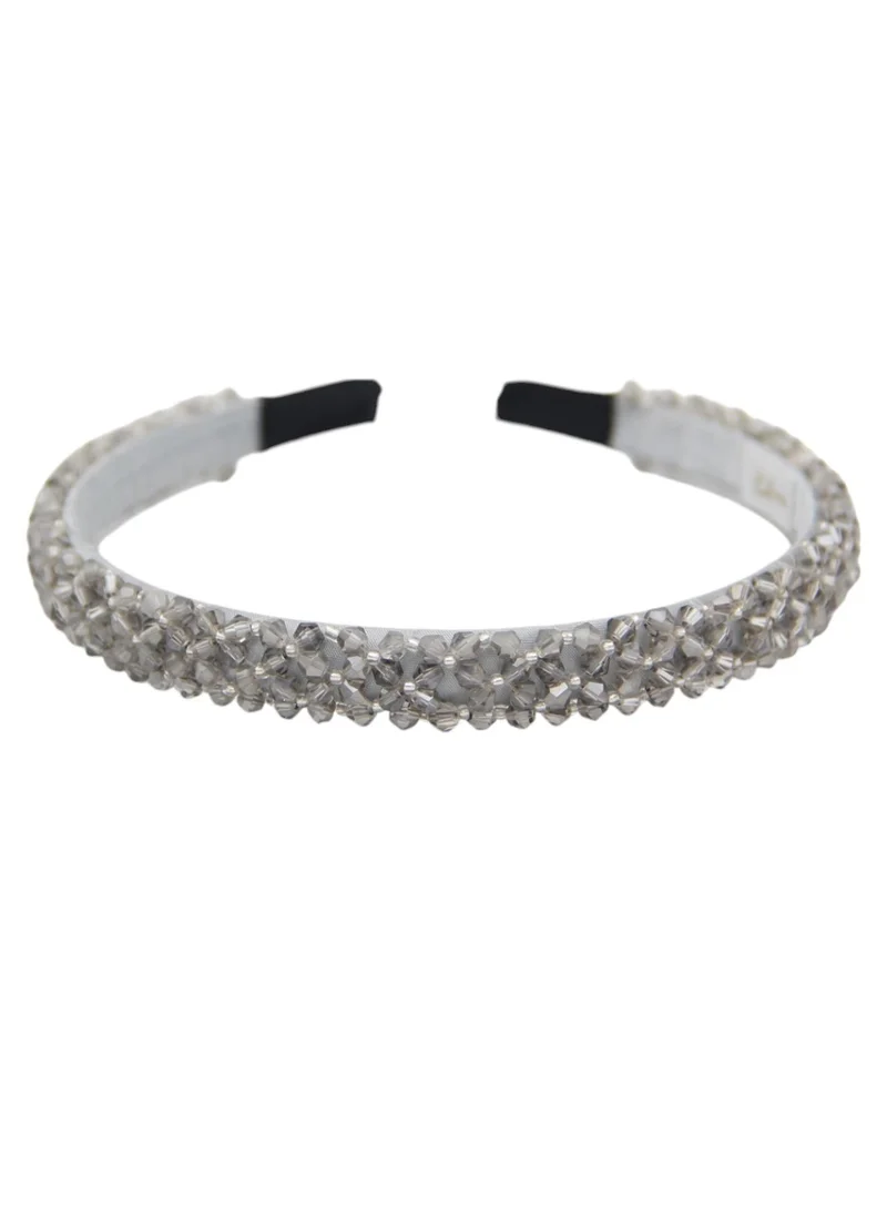 دىدانيالا Headband Erica For  Girls Grey Embroidery