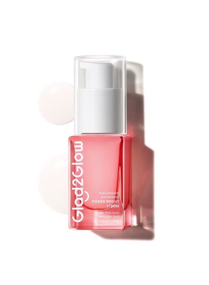 Glad2Glow Complete Set: Retinol Day and Night Moisturizer 30g with Pomegranate Niacinamide Brightening Serum 17ml - Anti-Aging and Skin Brightening - Image 3