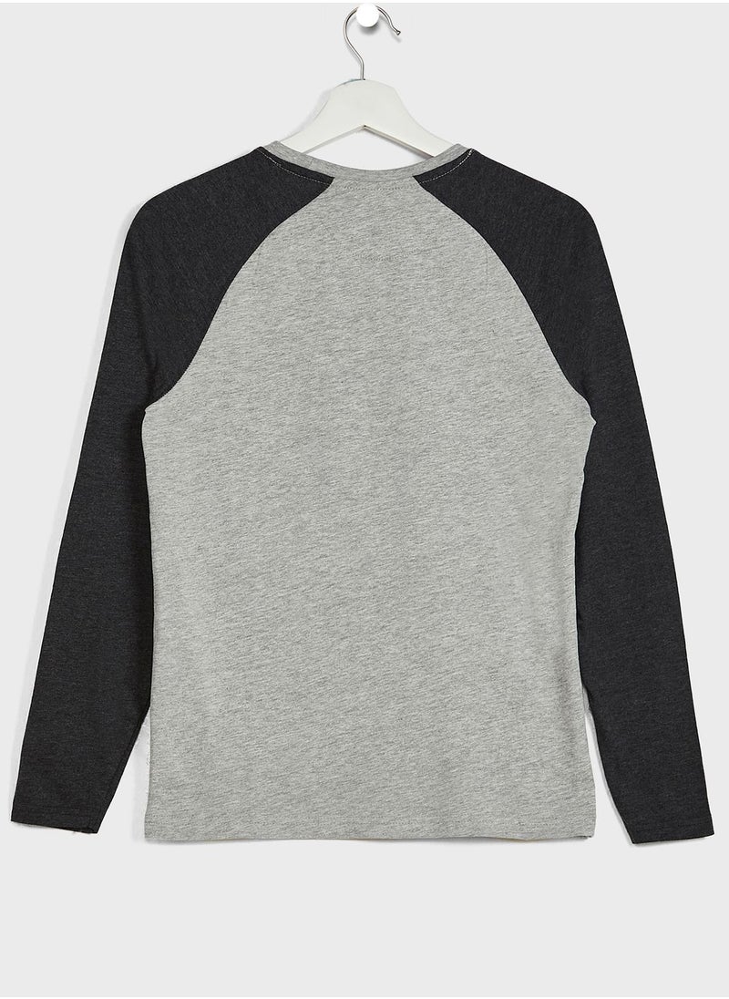 BRAVE SOUL - Boys Colorblock T-Shirt - Image 1
