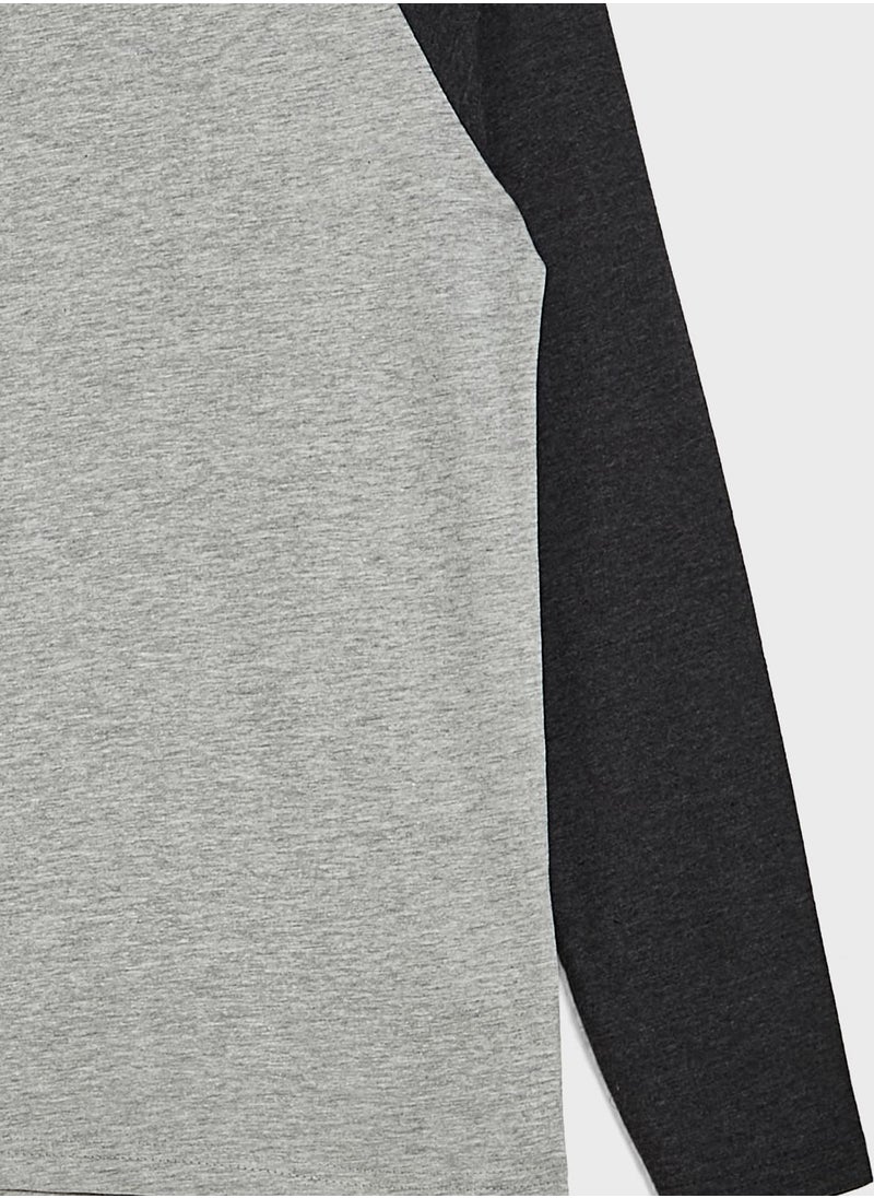 BRAVE SOUL - Boys Colorblock T-Shirt - Image 1