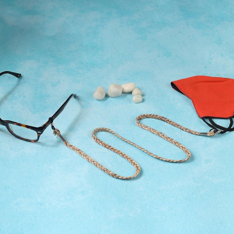 Vivid vision Unisex Adult Nylon Eyeglass Holder Strap Cord | New Chain Adjust on Sunglasses | Anti-slip Retainer Lanyard String Eyewear Frame | Specs Mask Chains - Image 3