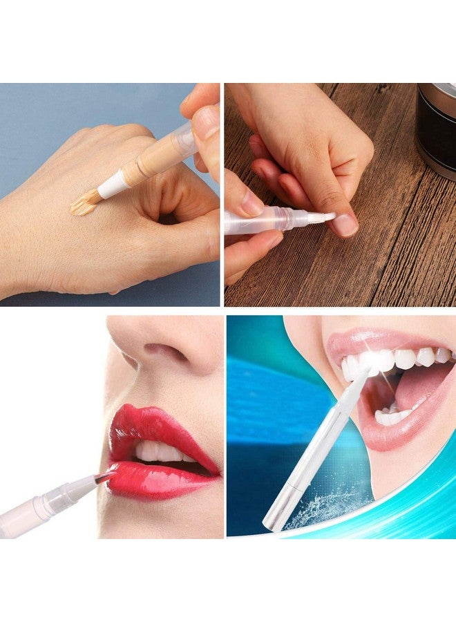 AyeVision 20Pcs Transparent Twist Pens,3Ml Nail Twist Pens Empty Transparent Nail Oil Pen With Brush Empty Cuticle Oil Pen Cosmetic Container Pen For Lip Gloss Eyelash Growth Liquid - Image 5