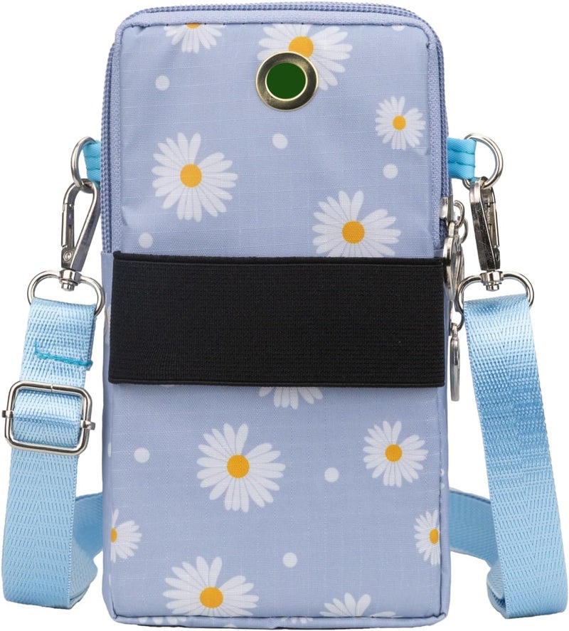 JANKS Small Crossbody Bag for Women - Mini Phone Purses with Crossbody Strap and Wallet - Nylon Arm Bag - Image 3