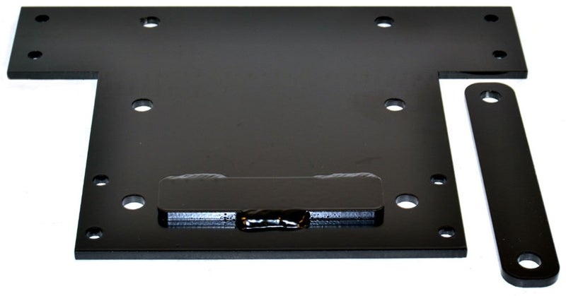 طقم تركيب ونش WARN 70207 لدراجات كاواساكي برود فورس KVF750 ATV باللون الأسود