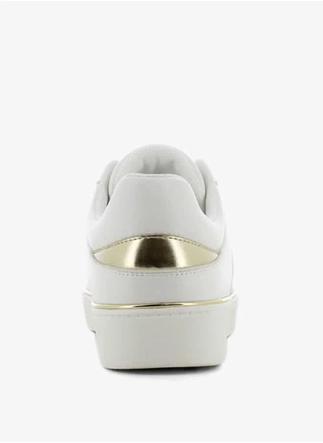 SJ Women's Lace-Up Low Ankle Sneakers