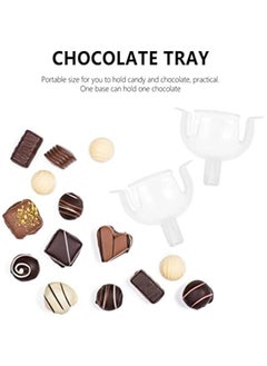 Arabest 60 Clear Chocolate Candy Holders for Valentines or Mothers Day  - Image 4