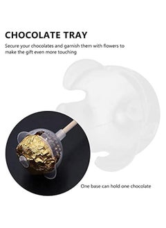 Arabest 60 Clear Chocolate Candy Holders for Valentines or Mothers Day  - Image 5
