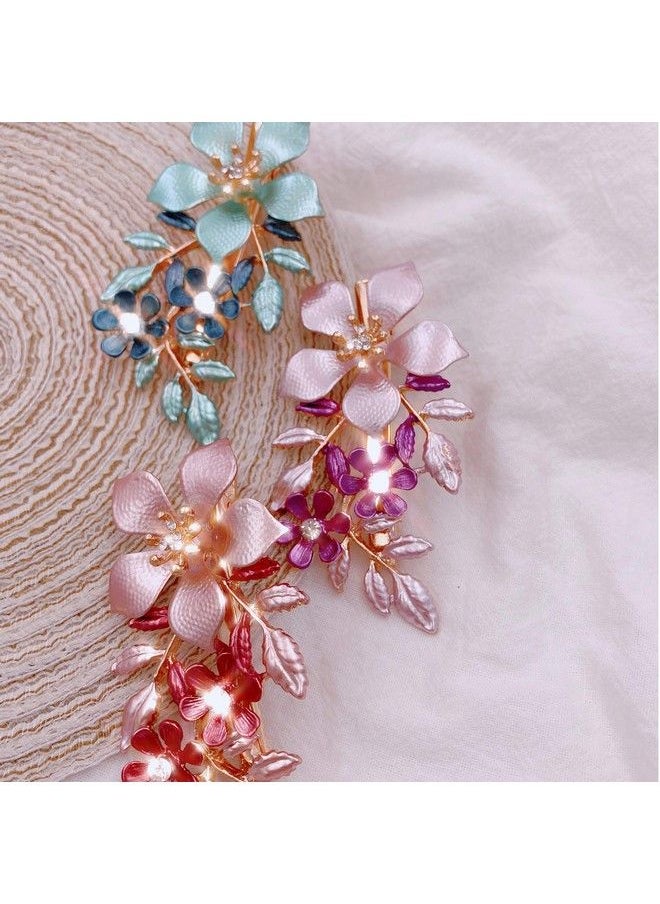Lizzie Kay 3Pcs Large Flower Metal French Hair Styling Alligator Clips Accessories Women Girls  - Image 5