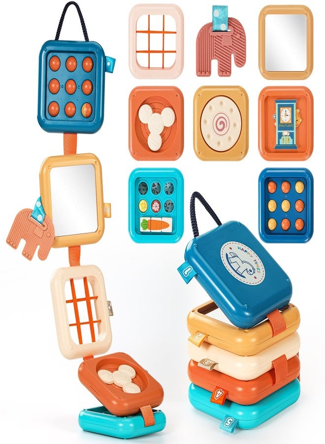 Dilovely Busy Board for 1 Year Old, Travel Toys for Toddlers 1-3, Montessori Busy Board - Car Airplane Essentials, Sensory Activity Cube Birthday Gifts for Baby Infant Boy Girl - Image 1