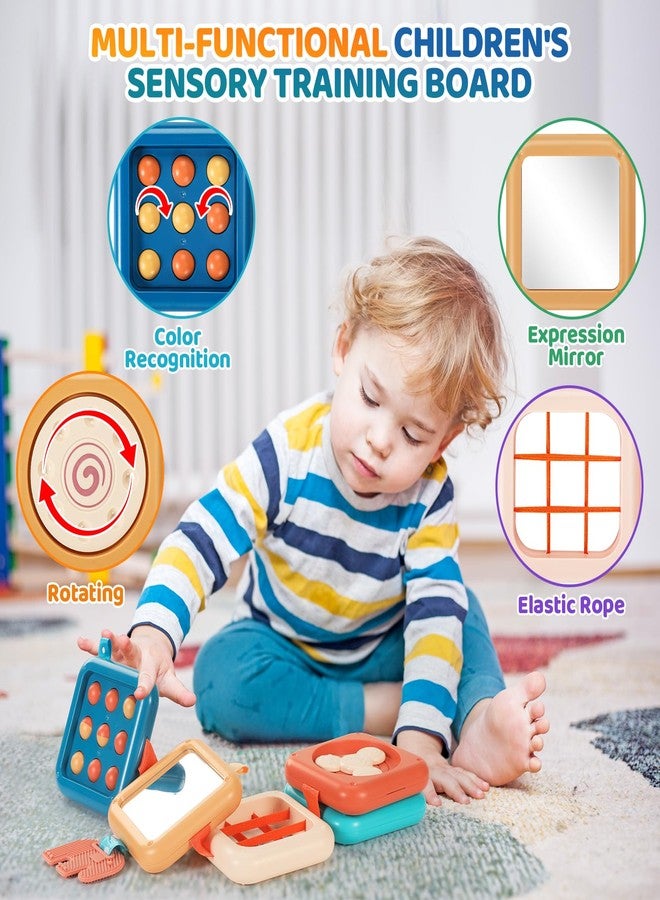 Dilovely Busy Board for 1 Year Old, Travel Toys for Toddlers 1-3, Montessori Busy Board - Car Airplane Essentials, Sensory Activity Cube Birthday Gifts for Baby Infant Boy Girl - Image 3