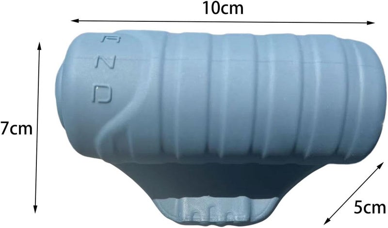 Central Control Gear Protection Cover,Car Gear Shift Collars,Easy to Mount,Car Gear Shift Knob Gear Cover for Yuan Plus, Soft, Men, Blue - Image 4