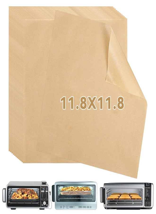 BRIKINTE 12-inch Air Fryer Parchment Paper Squares for Ninja Air Fryer SP101 SP151 Oven, 120 Pcs - Image 1