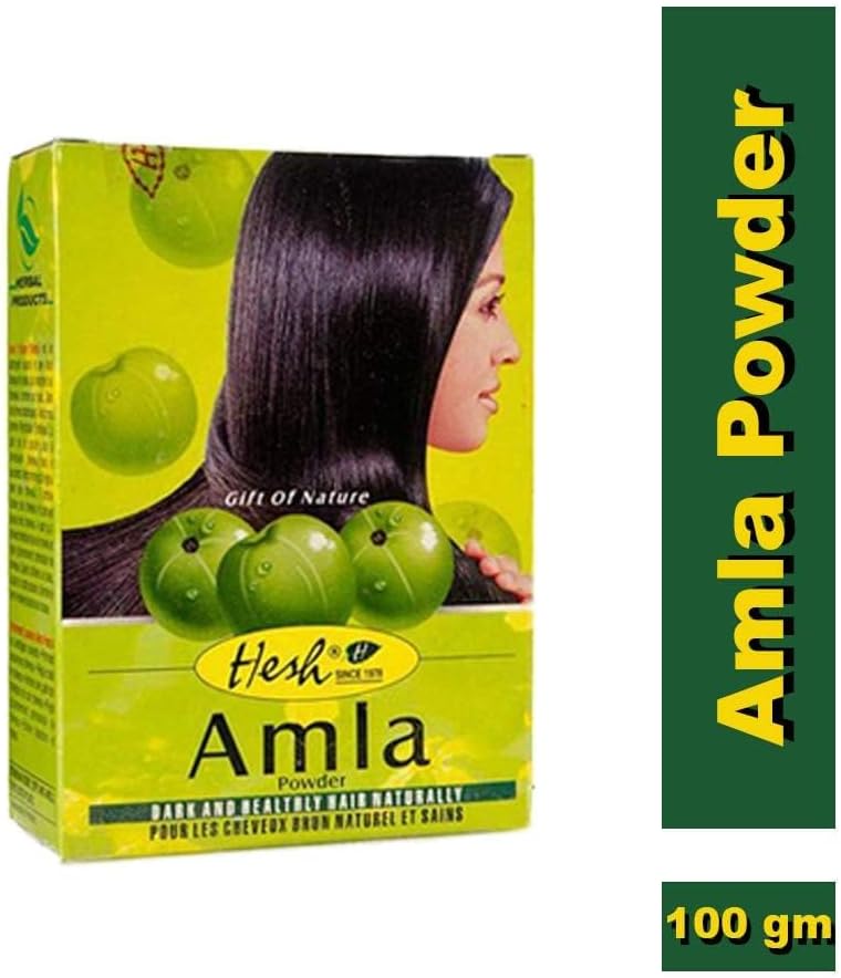 Hesh Amla Powder - 100g for Dark and Healthy Hair - Image 3