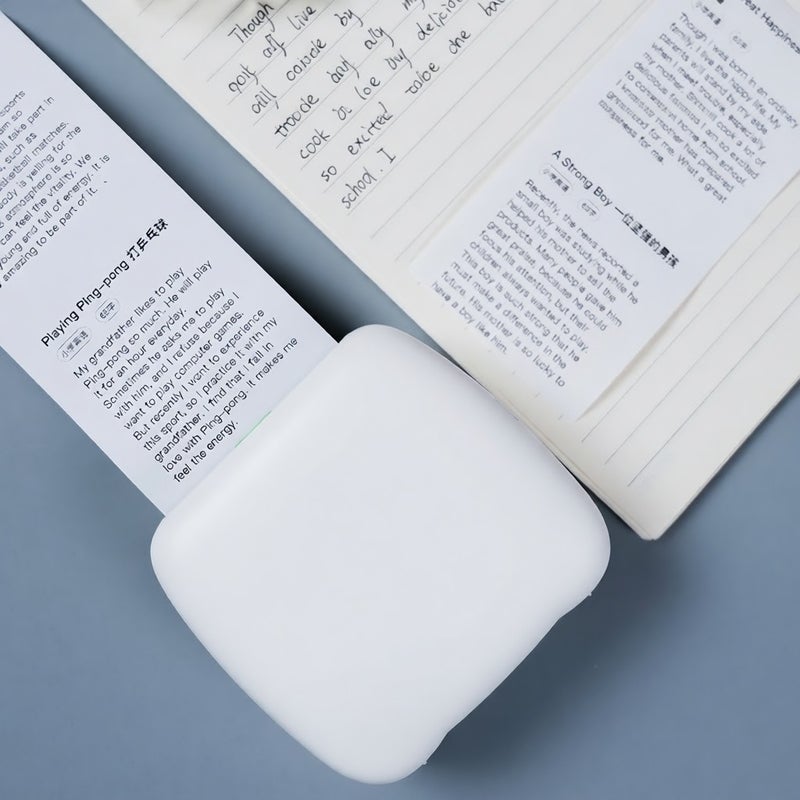 Pocket Printer BT Wireless Photo Printer Portable Thermal Printer 203dpi for Photo Picture Receipt Memo Note Sticker Label List Support 10 Languages Compatible with Android iOS - Image 5