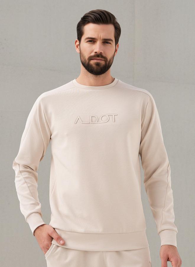 Active Men Performance Embossed Sweatshirt - Image 1