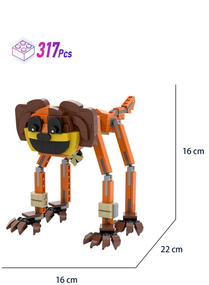 Y&D 317 Piece poppy playtime 3 smiling critters Model Building Block Set