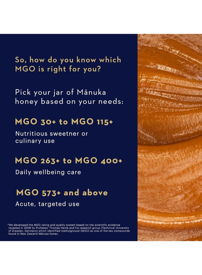 Manuka Health Manuka Honey – UMF 10+ / MGO 263+ – Raw & Unpasteurized – 500g (17.6 oz) - Image 5
